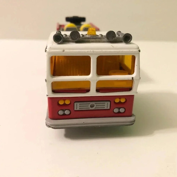 Vintage Majorette Fire Truck Engine Diecast Pompe A Incendie Made in  France - Picture 7 of 15